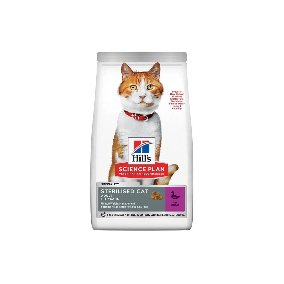 Hills Sterilised Duck Ördekli Kısırlaştırılmış Kedi Maması 10 Kg