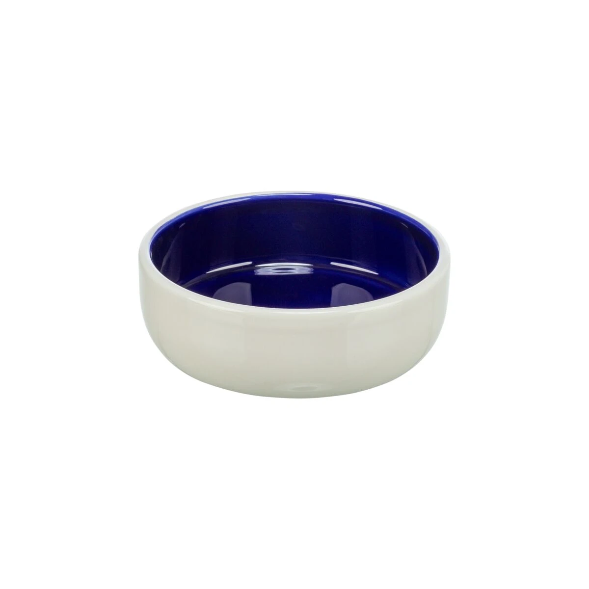 Trixie Seramik Mama ve Su Kabı 0,3L - 13 Cm Krem/Mavi