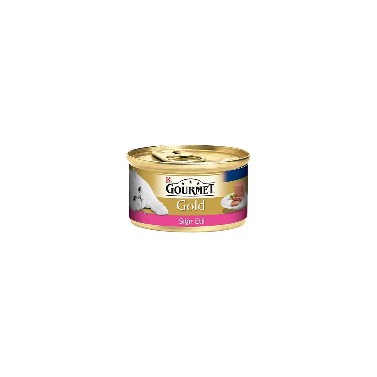 Gourmet Gold Kıyılmış Sığır Etli Kedi Konservesi 85gr