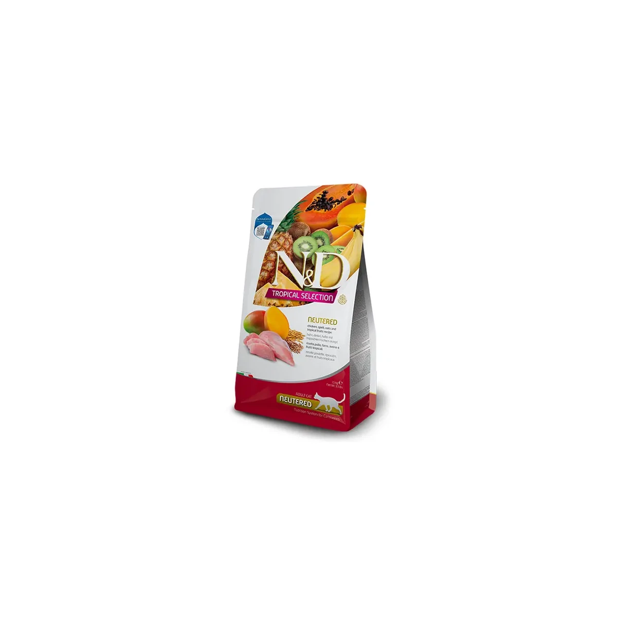ND Tropical Selection Tavuklu Kısırlaştırılmış Kedi Maması 1,5Kg