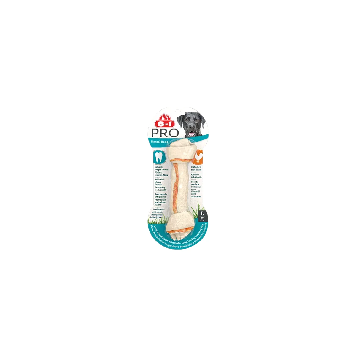 8in1 Delights Dental Bones Burgu Ağız Bakım Köpek Kemiği Large 85 G