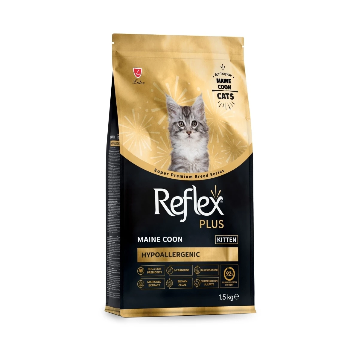 Reflex Plus Hipoalerjenik Maine Coon Yavru Kedi Maması 1,5kg