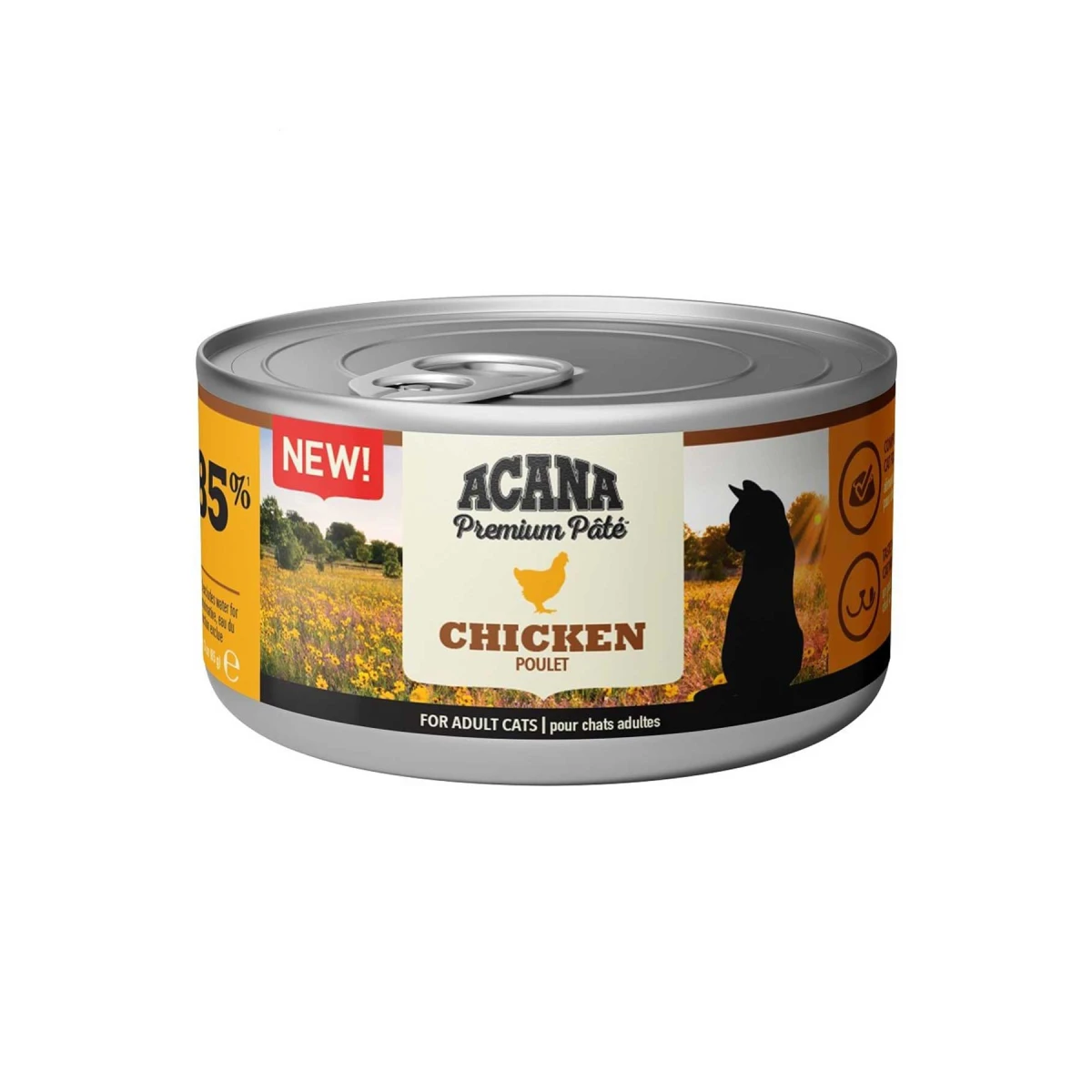 Acana Premium Pate Tavuk Etli Kedi Konservesi 85gr