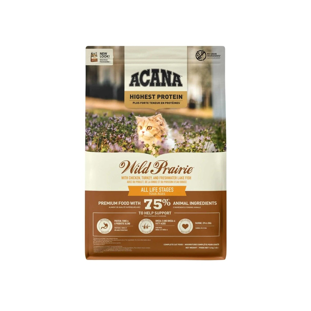 Acana Wild Prairie Tüm Irklar için Kedi Maması 1,8kg