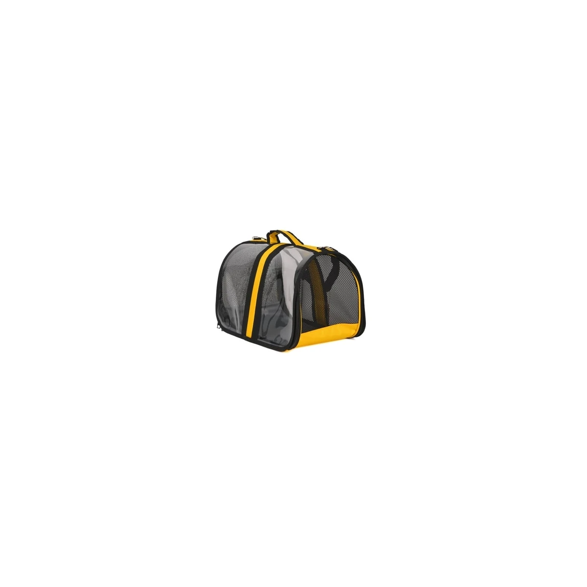 Pet Pretty Bacco Milano Şeffaf Çanta Sarı 44x28x28 cm