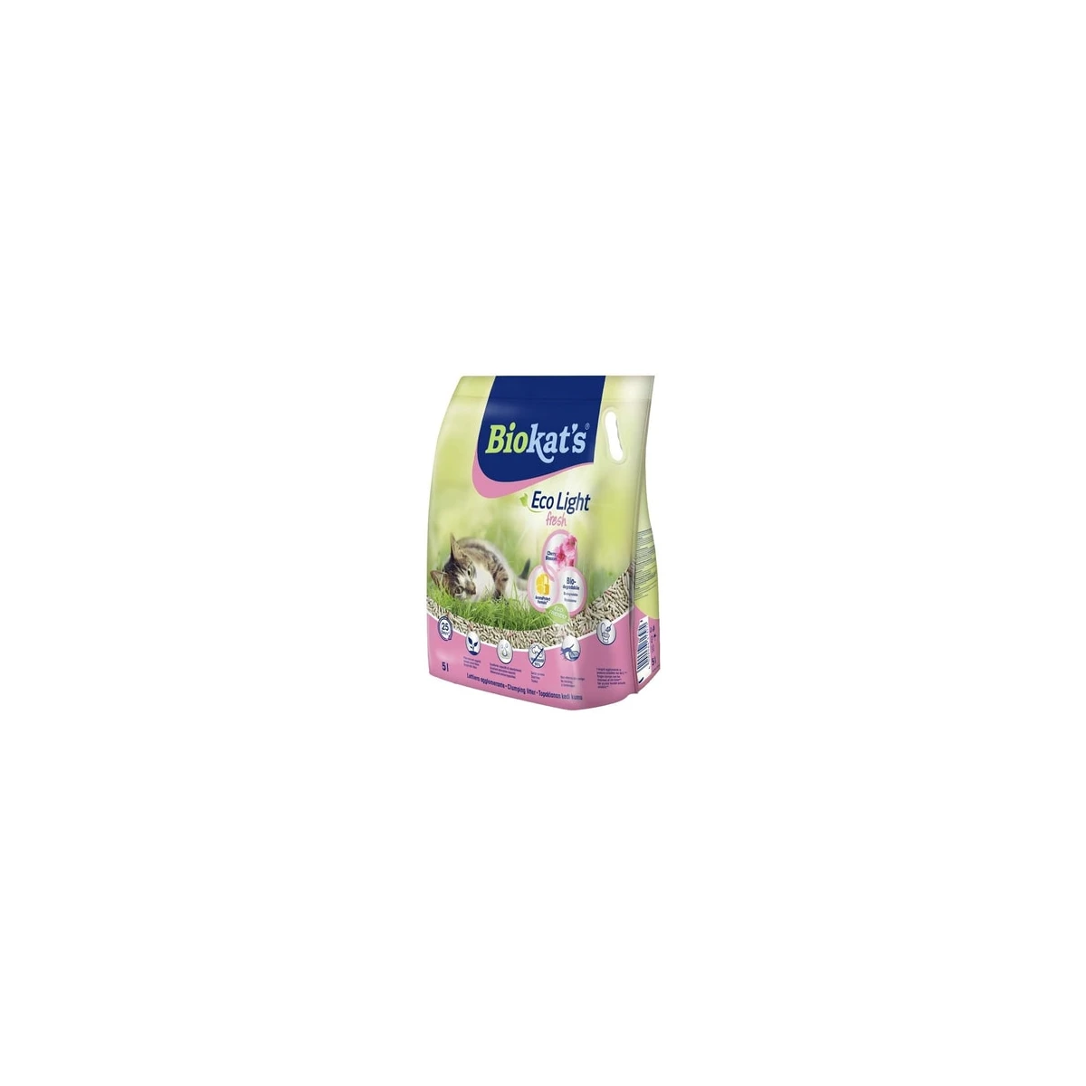 Biokat's Eco Light Fresh Cherry Blossom Pelet Kedi Kumu 5 lt