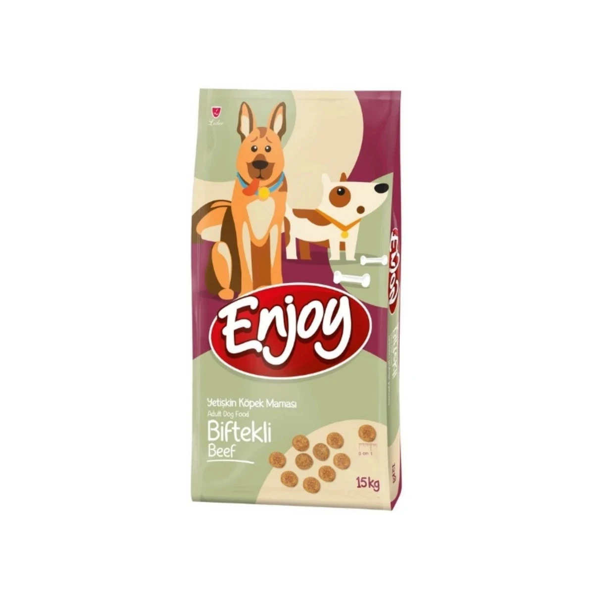 Enjoy Biftekli Yetişkin Köpek Maması 15kg