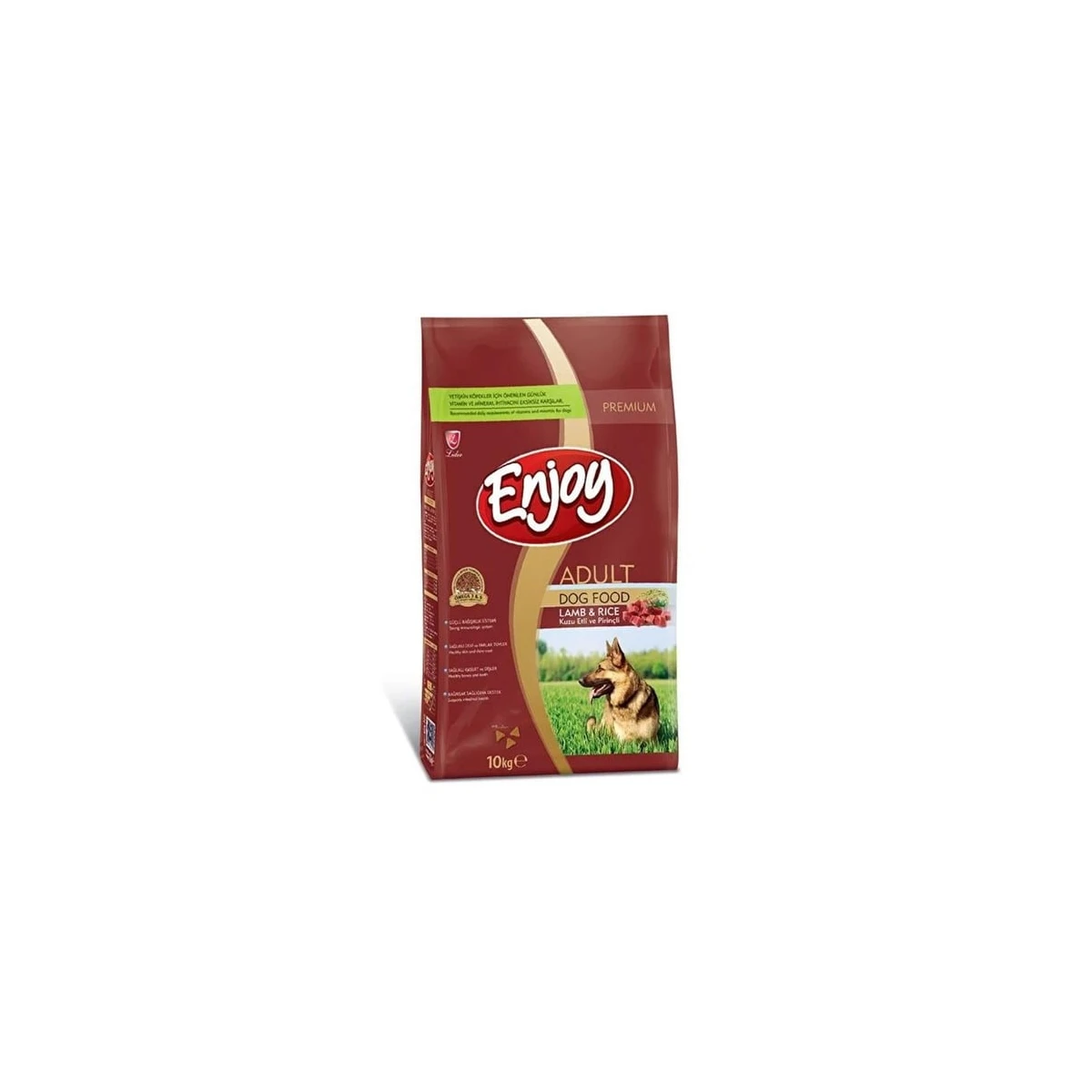 Enjoy Kuzu Etli ve Pirinçli Yetişkin Köpek Maması 10kg