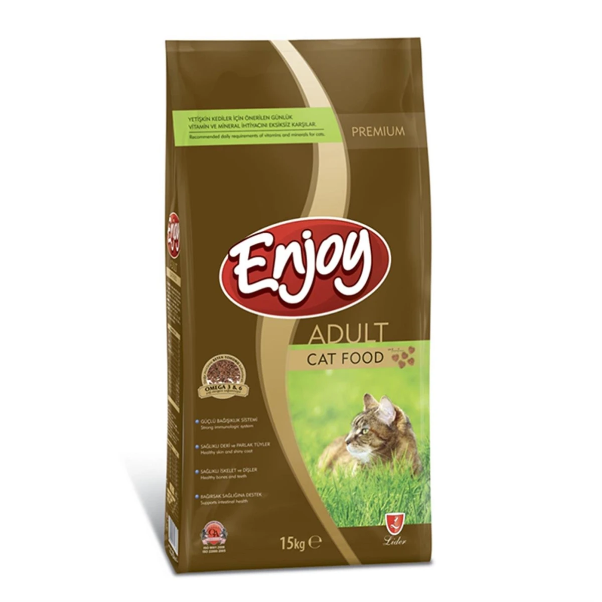 Enjoy Tavuklu Yetişkin Kedi Maması 15 Kg