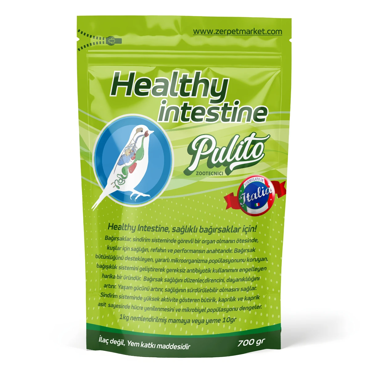 Pulito Healty Intestine 700 GR