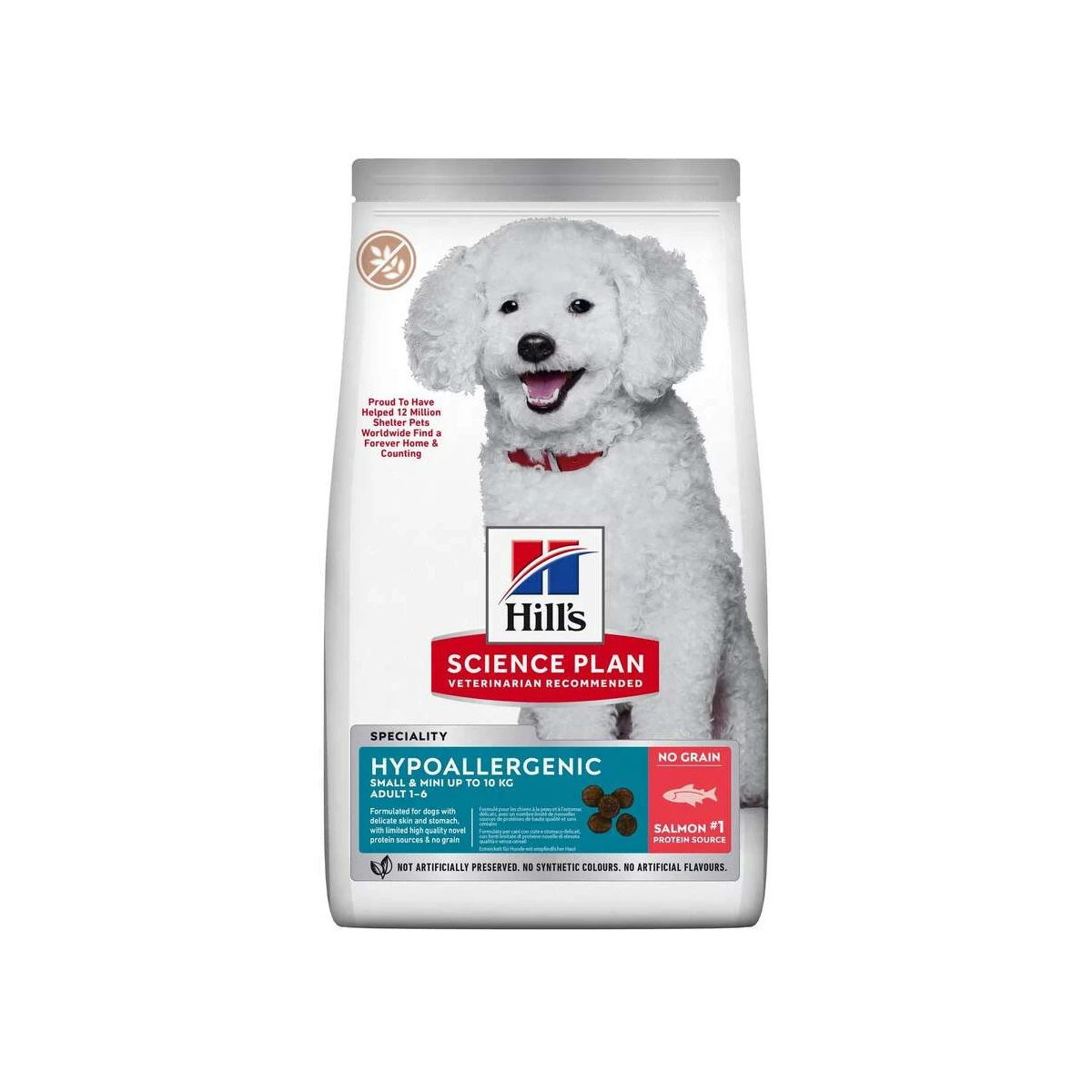 Hills Hypoallergenic Somonlu Küçük ve Mini Irk Köpek Maması 1,5 Kg