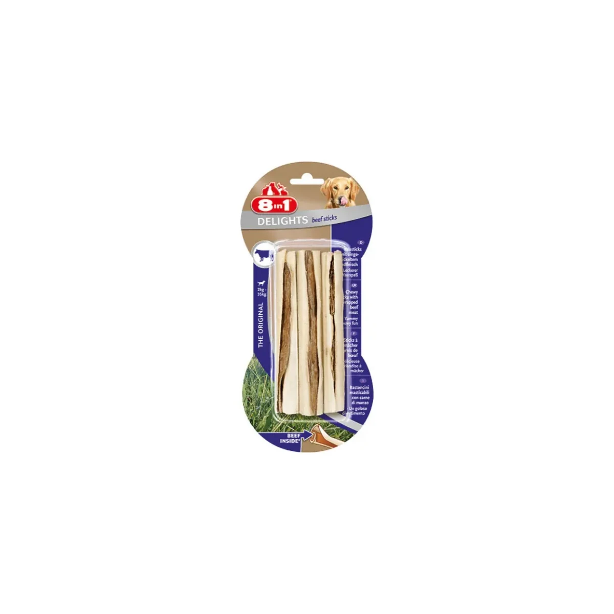8IN1 Delights Çubuk Köpek Ödül Kemiği Sığır Etli - 75GR