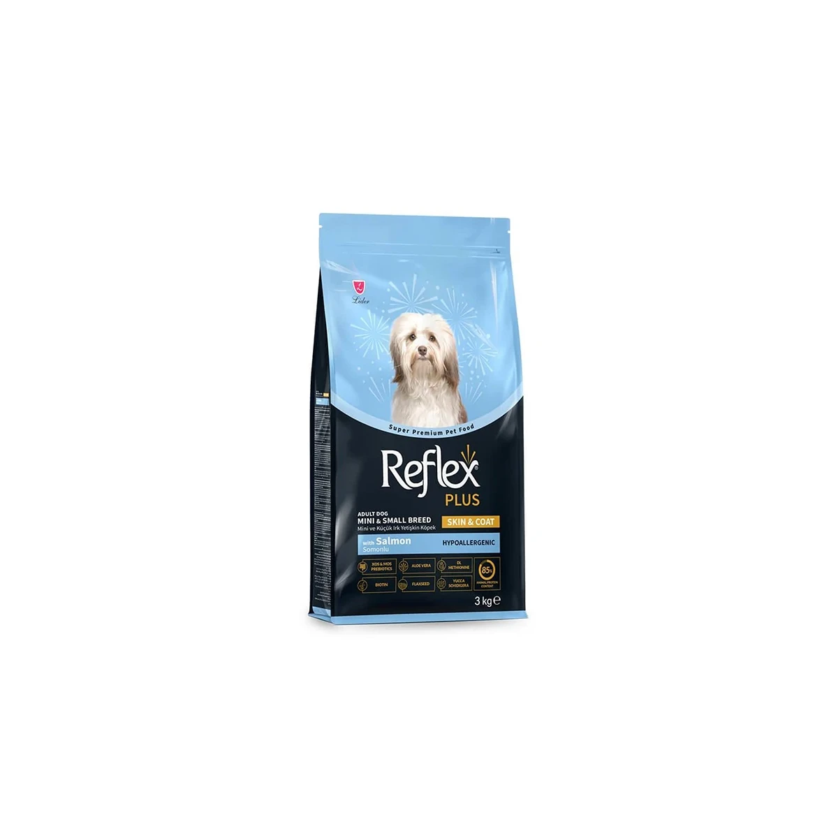 Reflex Plus Skin & Coat Somonlu Mini ve Küçük Irk Köpek Maması 3kg