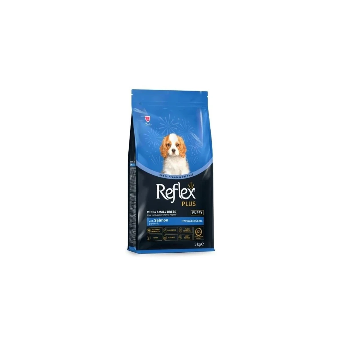 Reflex Plus Somonlu Mini ve Küçük Irk Yavru Köpek Maması 3kg
