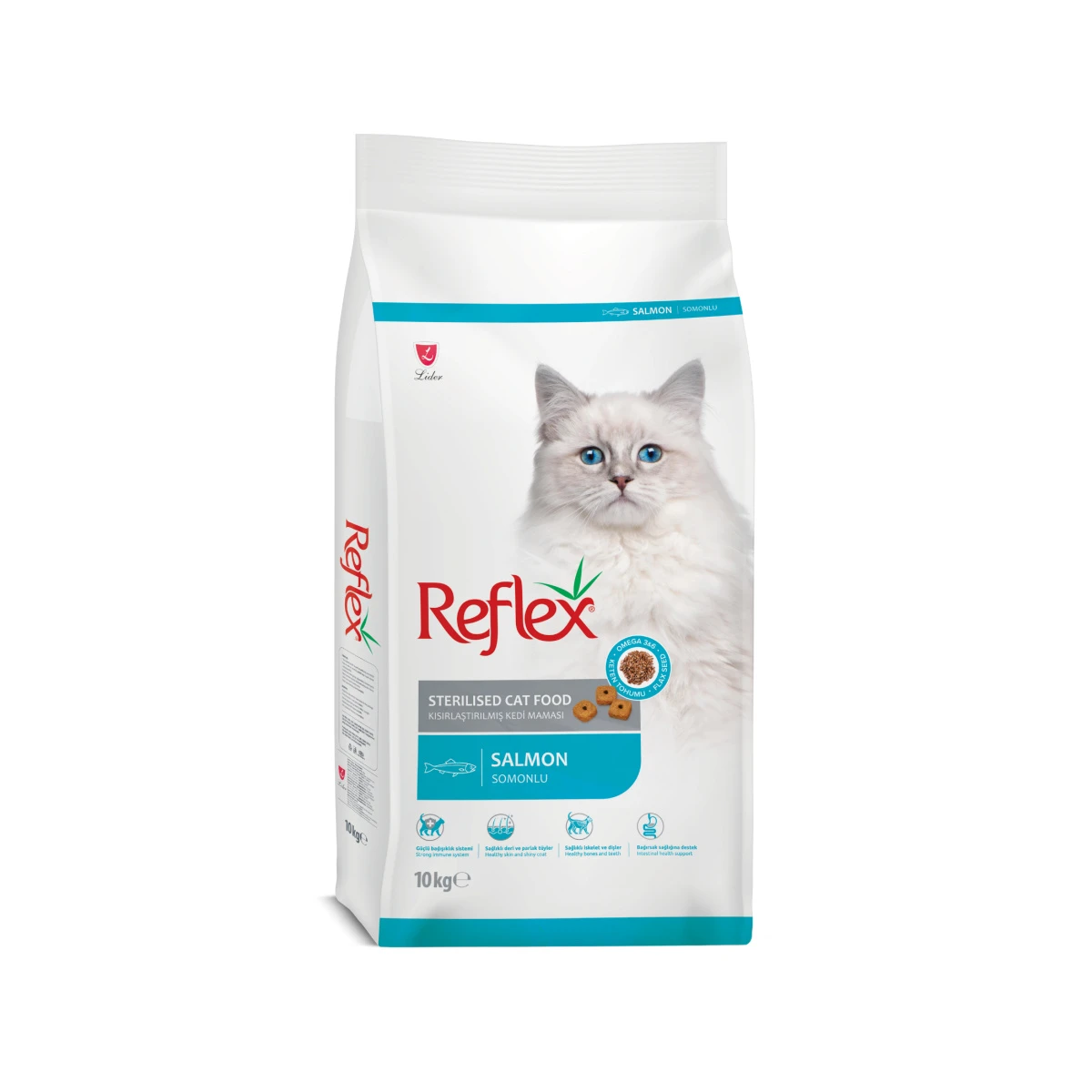 Reflex Somonlu ve Pirinçli Kısırlaştırılmış Kedi Maması 10kg
