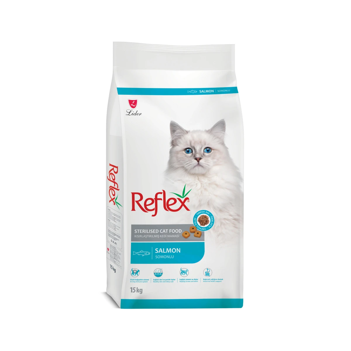 Reflex Somonlu Kısırlaştırılmış Kedi Maması 15kg