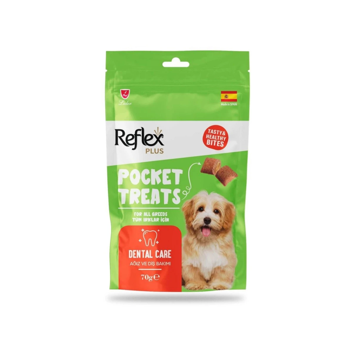 Reflex Pocket Treats Ağız ve Diş Sağlığı için Köpek Ödül Maması 70gr