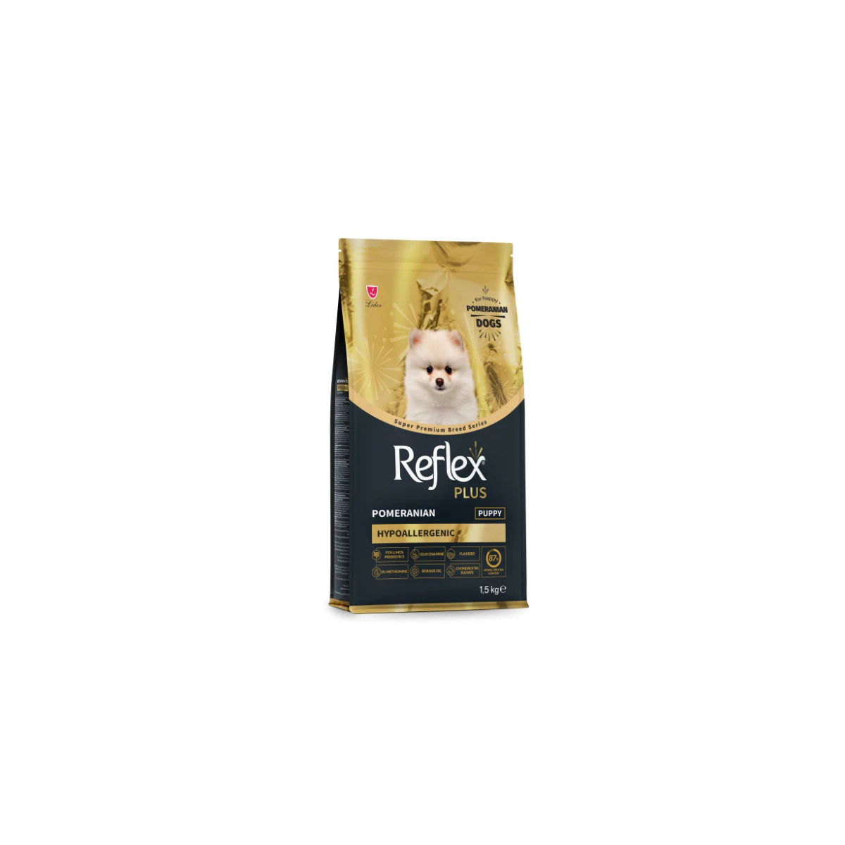 Reflex Plus Hipoalerjenik Pomeranian Yavru Köpek Maması 1,5kg