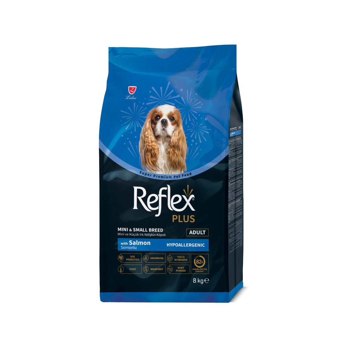 Reflex Plus Mini ve Küçük Irk Somonlu Yetişkin Köpek Maması 8kg - görsel 2