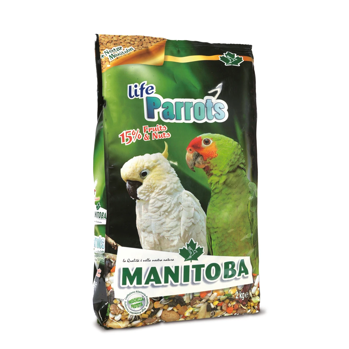 PARROT LİFE -  Büyük ve Orta boy Papağan yemi 2 KG