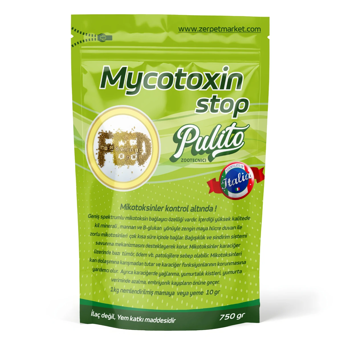 Pulito Mycotoxin Stop 750 GR