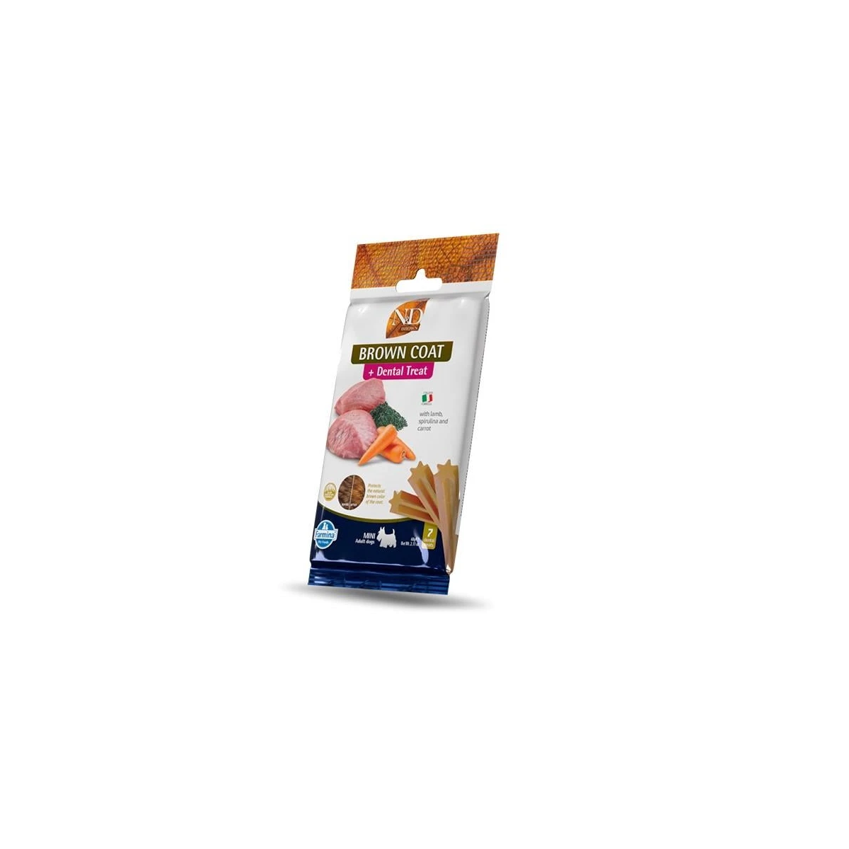 N&D Dental Treat Brown Coat Mini Köpek Ödülü 60 Gr