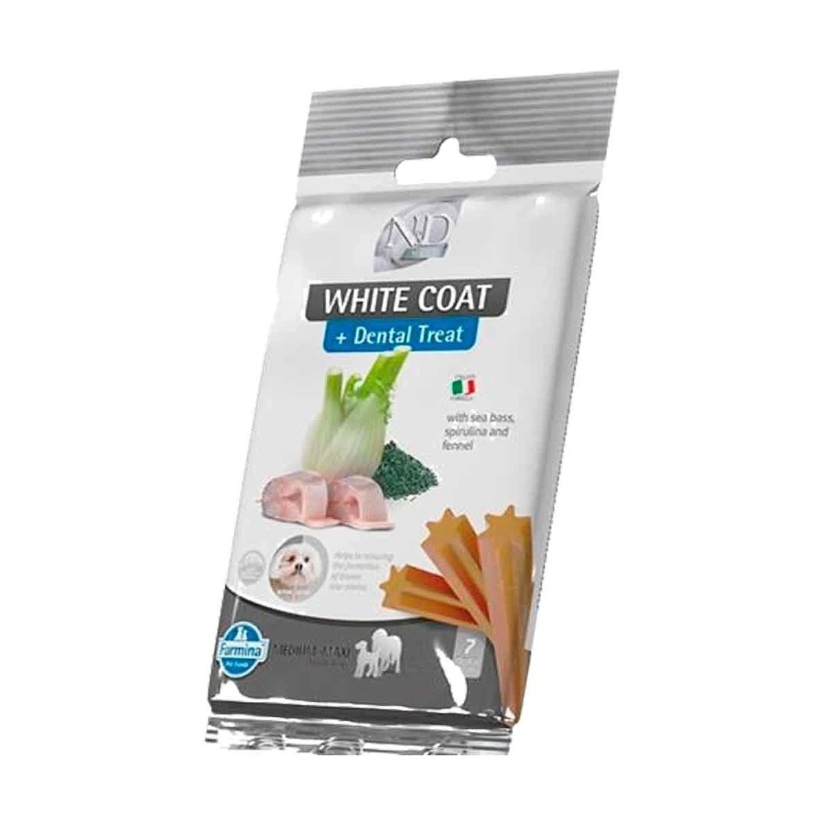 ND Dental Treat White Coat Medium/Maxi Köpek Ödülü 7'li Paket