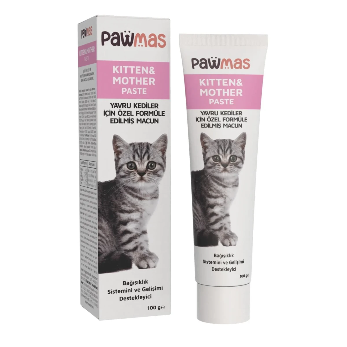 Pawmas Yavru (Kitten) Kedi macunu 100 Gr - görsel 2