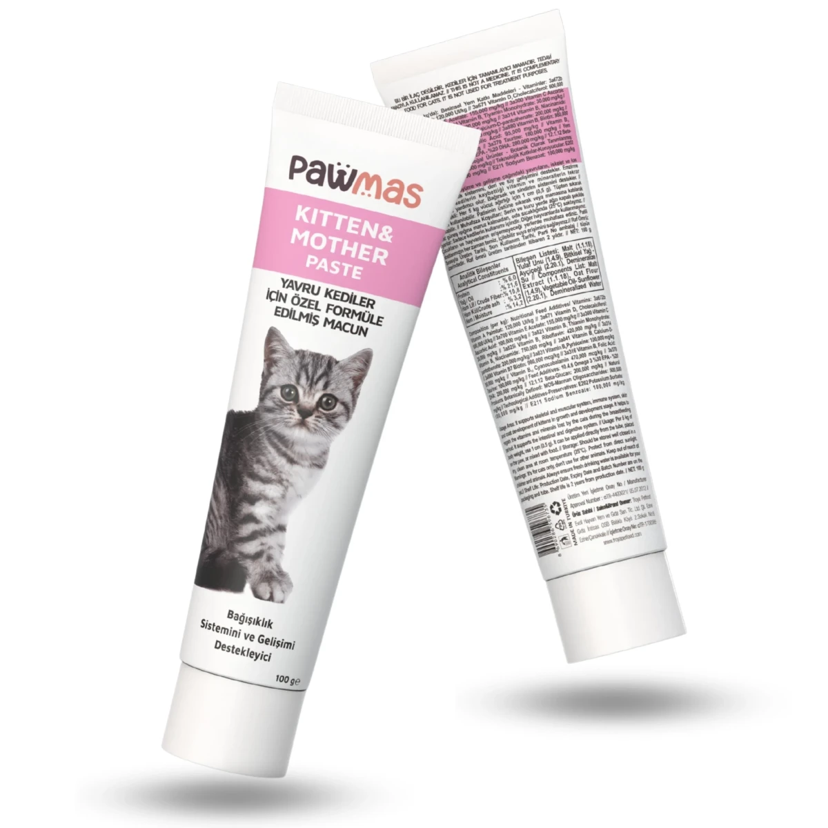 Pawmas Yavru (Kitten) Kedi macunu 100 Gr