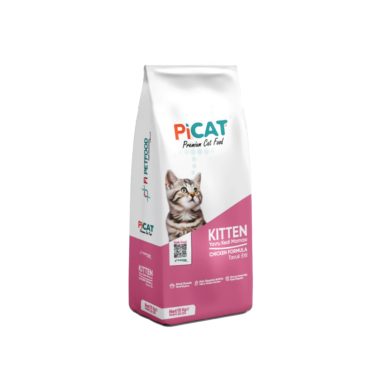 Pi Cat Tavuklu Yavru Kedi Maması