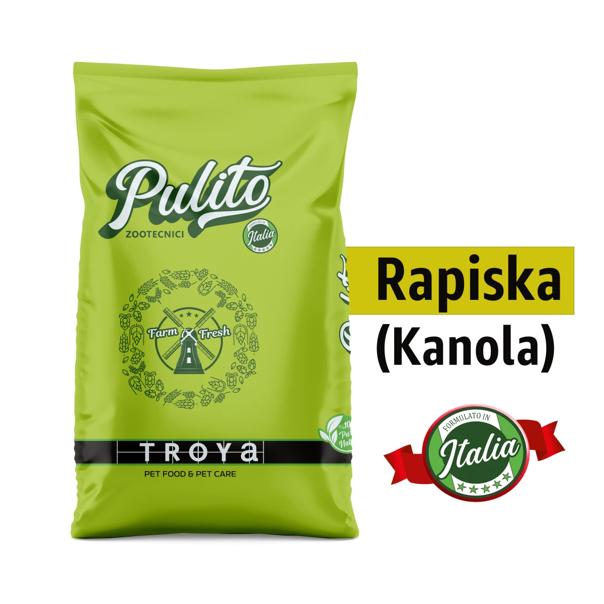 Pulito Rapiska (Kanola) 20 KG Orjinal Paket