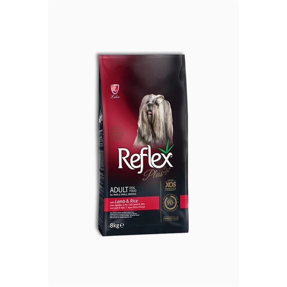 Reflex Plus Mini ve Küçük Irk Kuzulu ve Pirinçli Yetişkin Köpek Maması 8kg