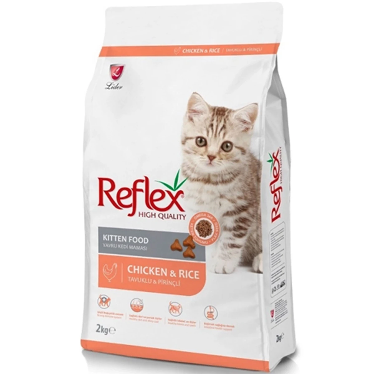 Reflex Kitten Tavuklu Yavru Kedi Maması 2kg