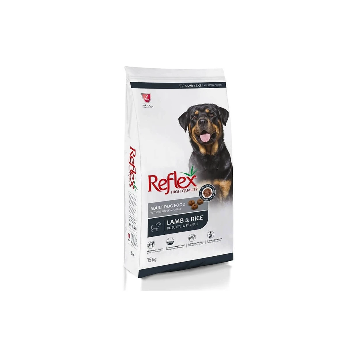 Reflex Kuzulu Yetişkin Kuru Köpek Maması 15 Kg