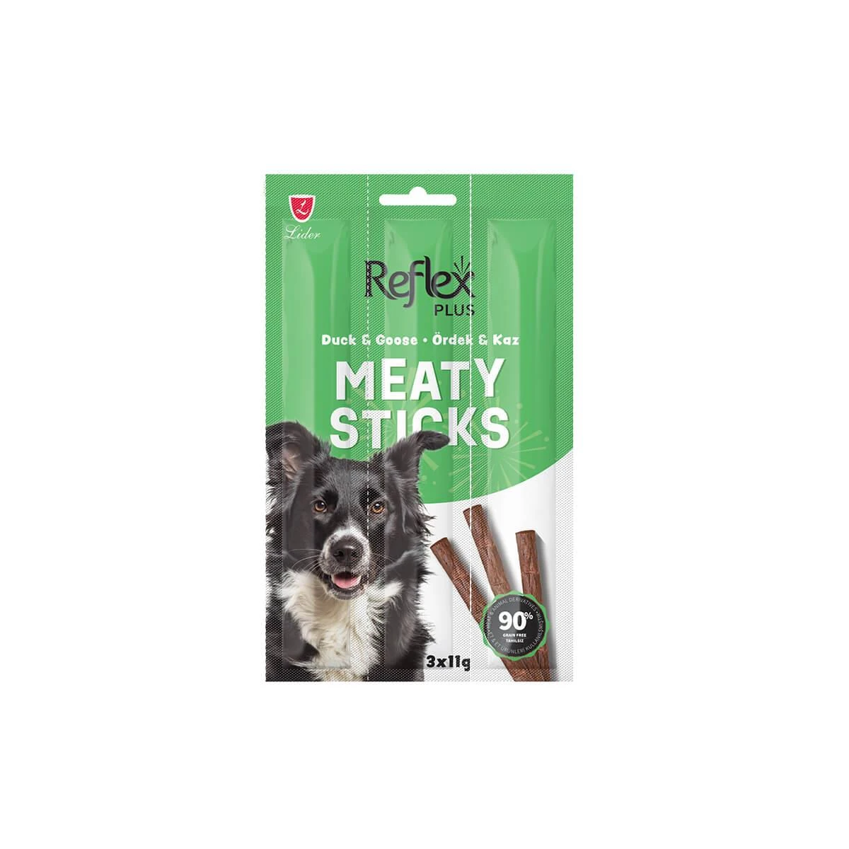 Reflex Ördek ve Kaz Etli Köpek Ödül Çubuğu 11 Gr 3 Adet