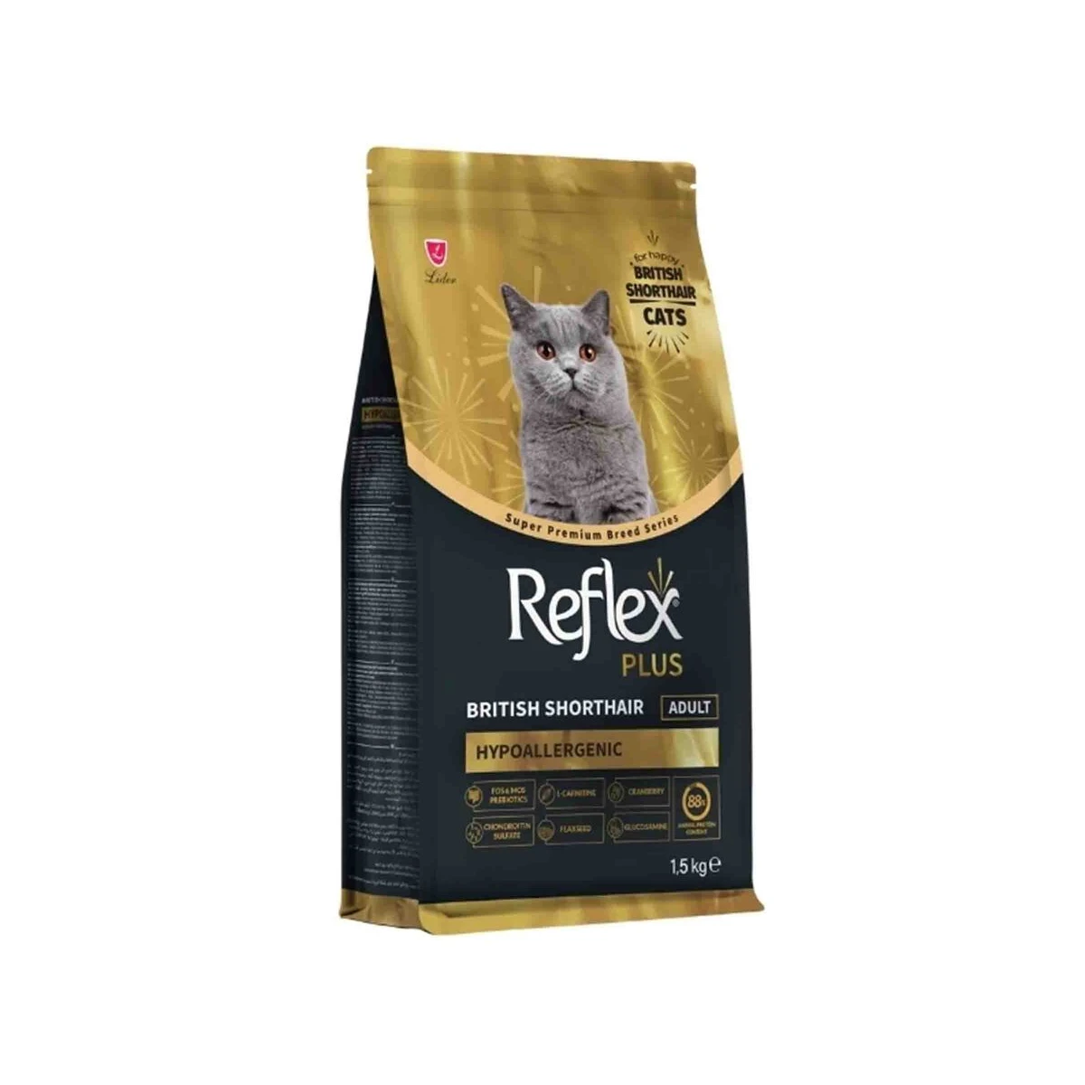 Reflex Plus British Shorthair Yetişkin Kedi Maması 1,5kg
