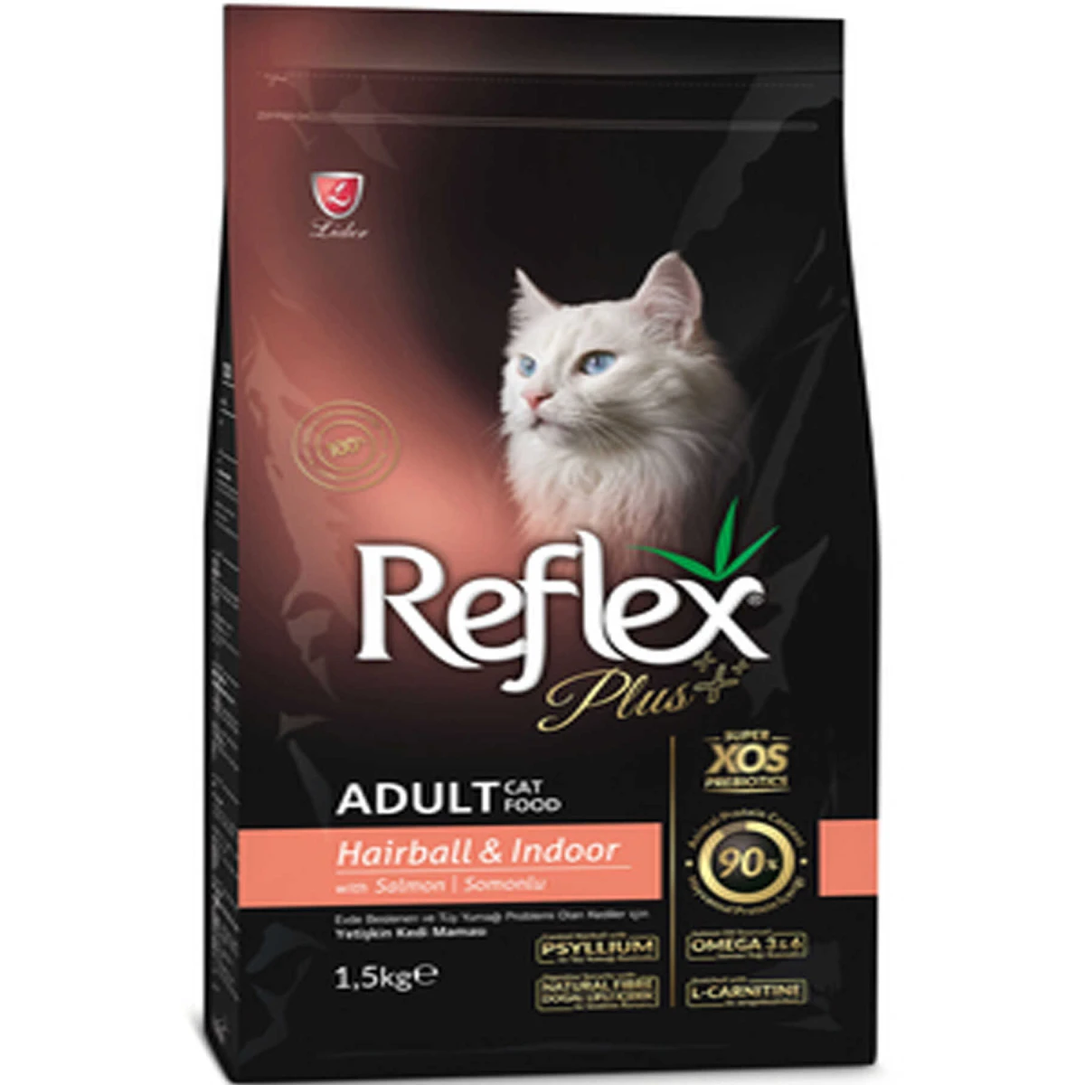 Reflex Plus Hairball Somonlu Yetişkin Kedi Maması 1,5kg