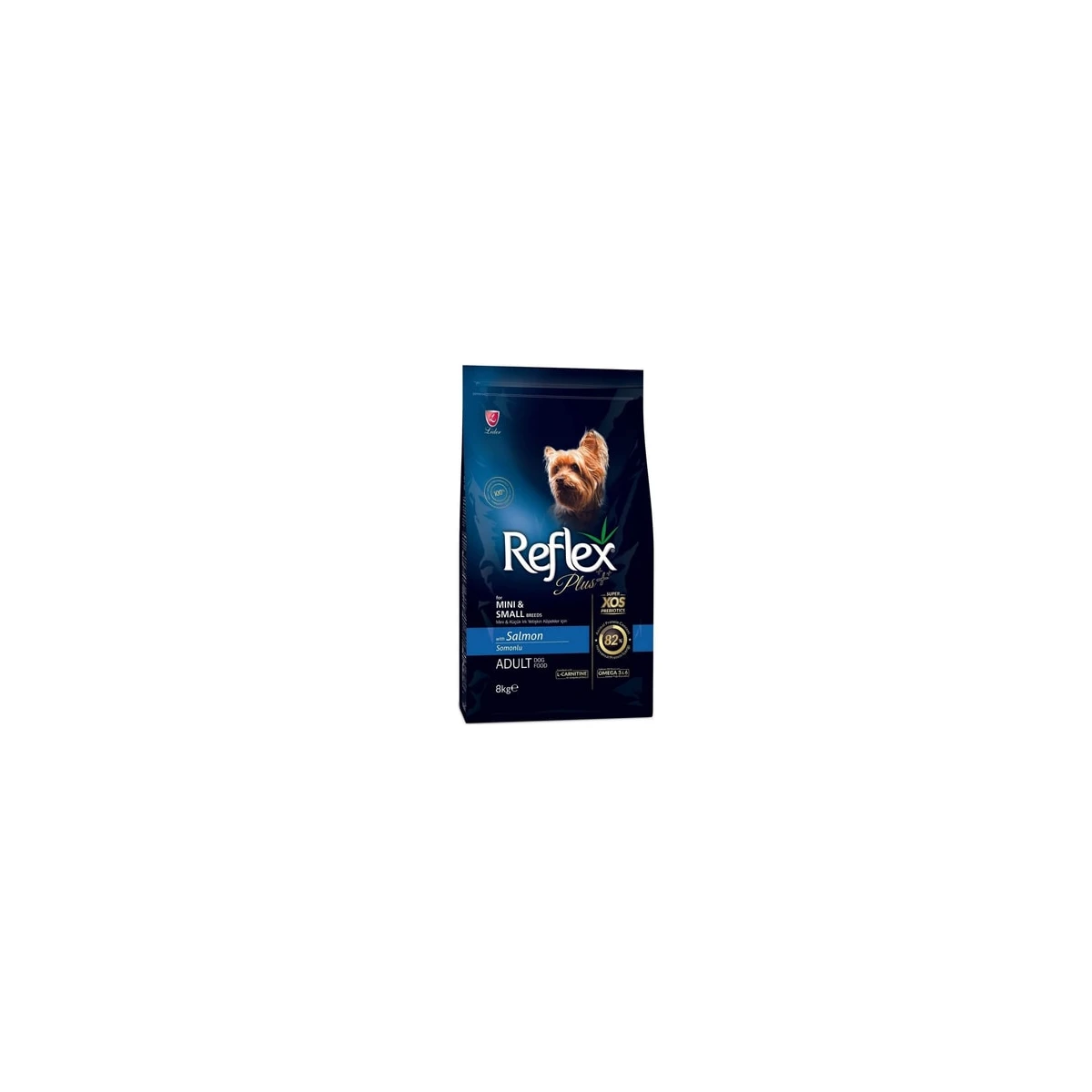 Reflex Plus Mini ve Küçük Irk Somonlu Yetişkin Köpek Maması 8kg