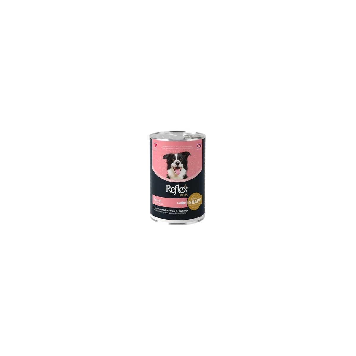 Reflex Plus Soslu Somon Balıklı Köpek Konservesi 400 Gr