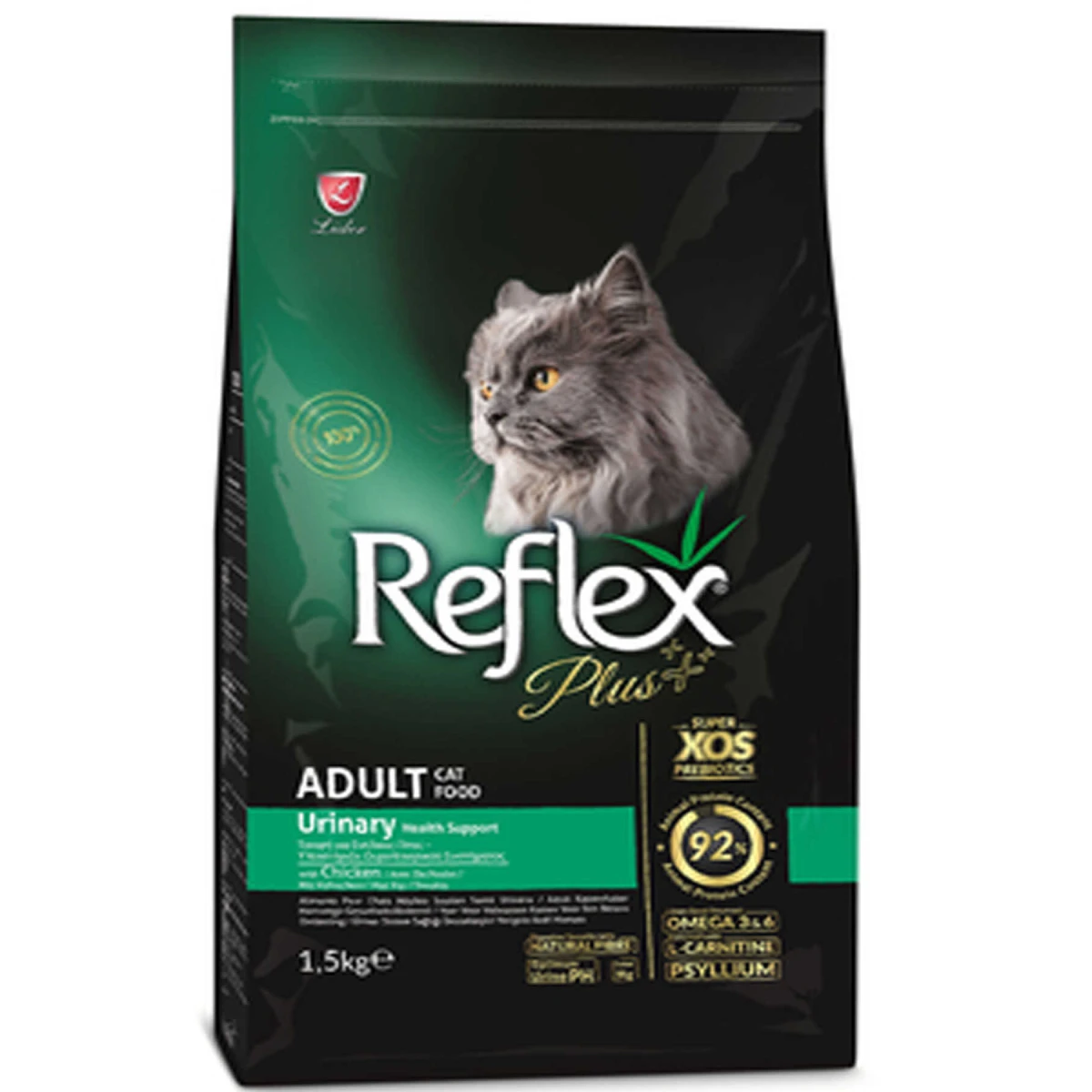 Reflex Plus Urinary Tavuklu Yetişkin Kedi Maması 1,5kg