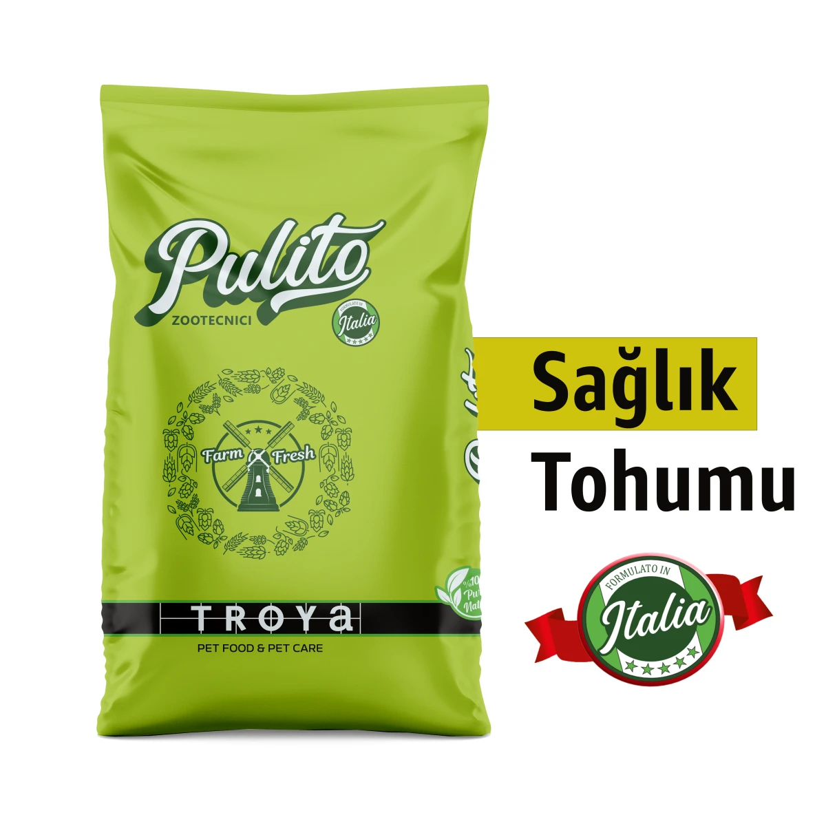 Pulito Sağlık Tohumu 15 KG Orjinal Paket