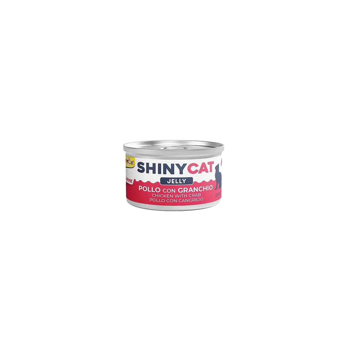 GimCat Shinycat Tavuklu ve Yengeçli Kedi Konservesi 70gr