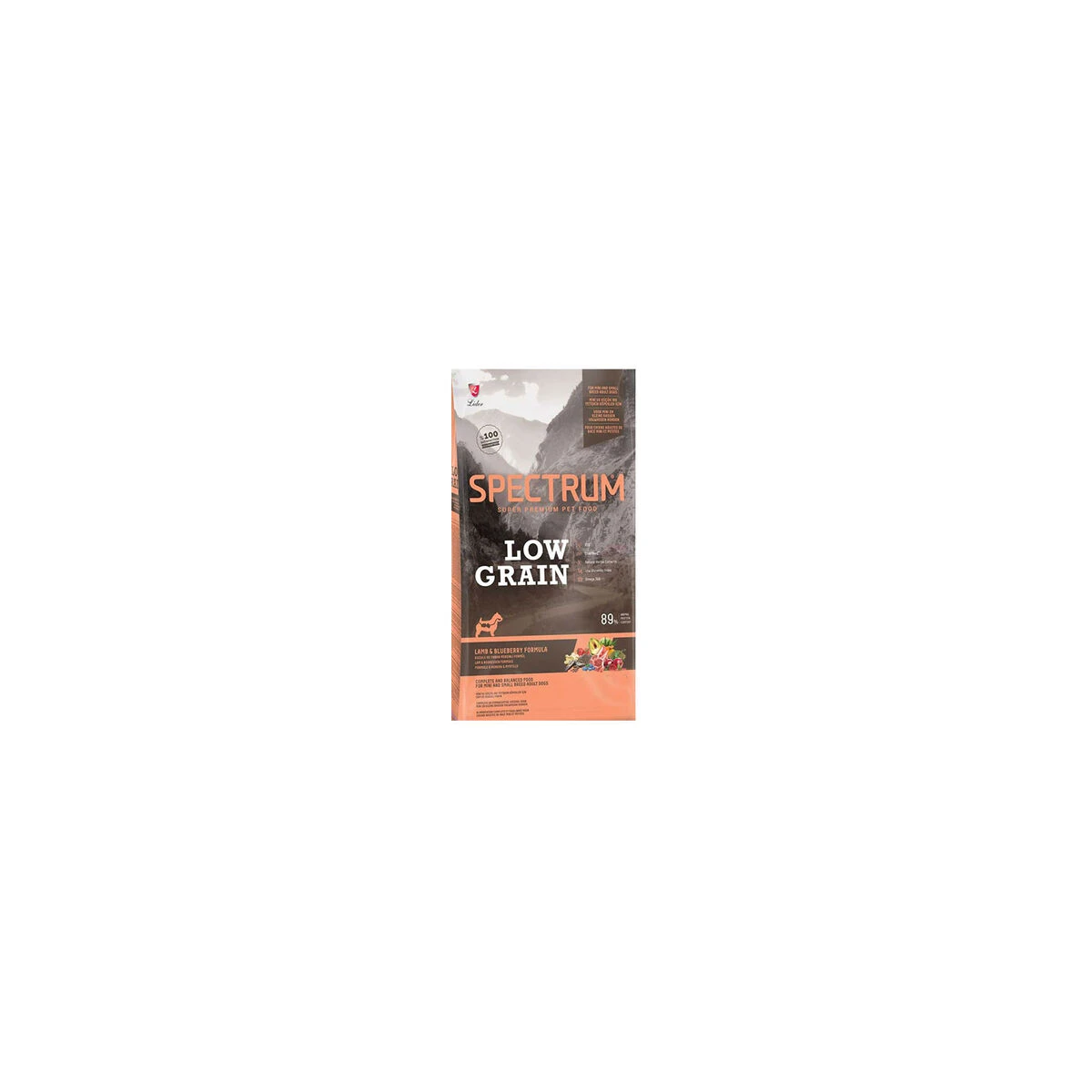 Spectrum Low Grain Small Mini Kuzu Etli ve Yaban Mersini Küçük Irk Köpek Maması 2,5 Kg