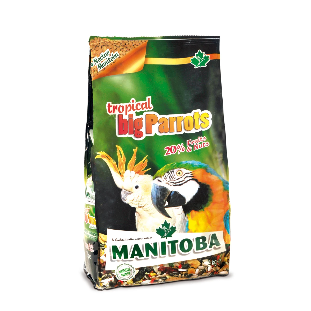 TROPİCAL BİG PARROTS -  Büyük ve Orta boy Papağan yemi 2 KG